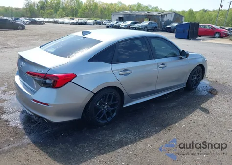 2023 Honda Civic Sport z USA, uszkodzony, nr VIN 2HGFE2F57PH558218